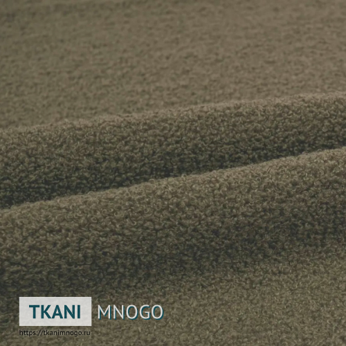 Фото внешнего вида велюра “cf010-4” (однотонный коричневый)