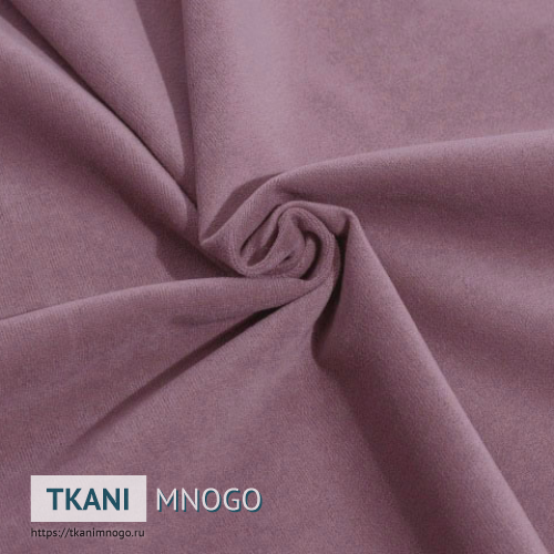 Фото ткани велюра “Cf016-7” (однотонный розовый, серый)